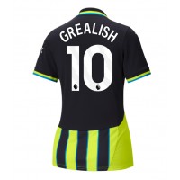 Manchester City Jack Grealish #10 Bortatröja Kvinnor 2024-25 Korta ärmar